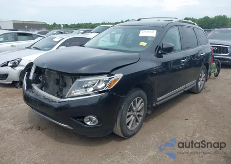 2013 Nissan Pathfinder Sl из США, поврежденный, VIN 5N1AR2MM9DC605668